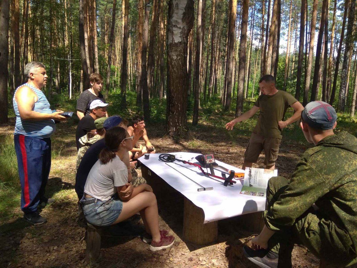 «Школа молодого поисковика» в Летнем казачьем лагере «Патриот-2021»