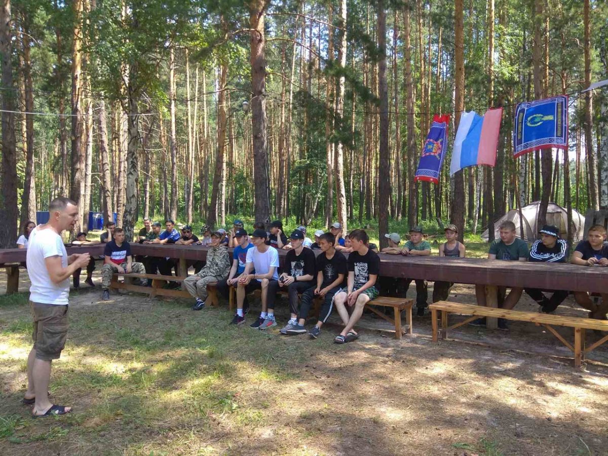 «Школа молодого поисковика» в Летнем казачьем лагере «Патриот-2021»