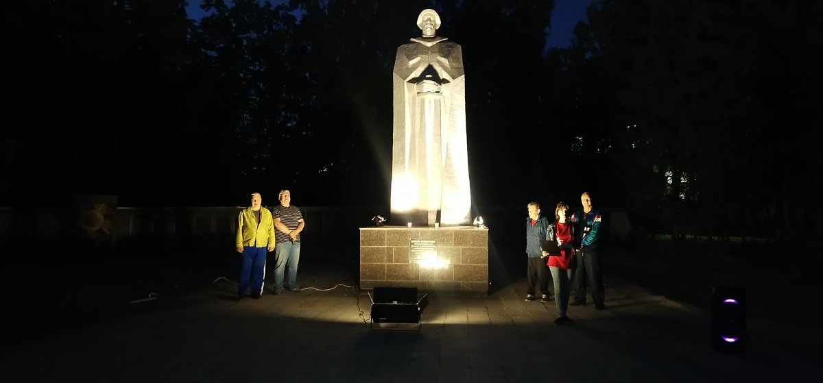 Ульяновцы приняли участие во всероссийской акции «Лучи Победы»