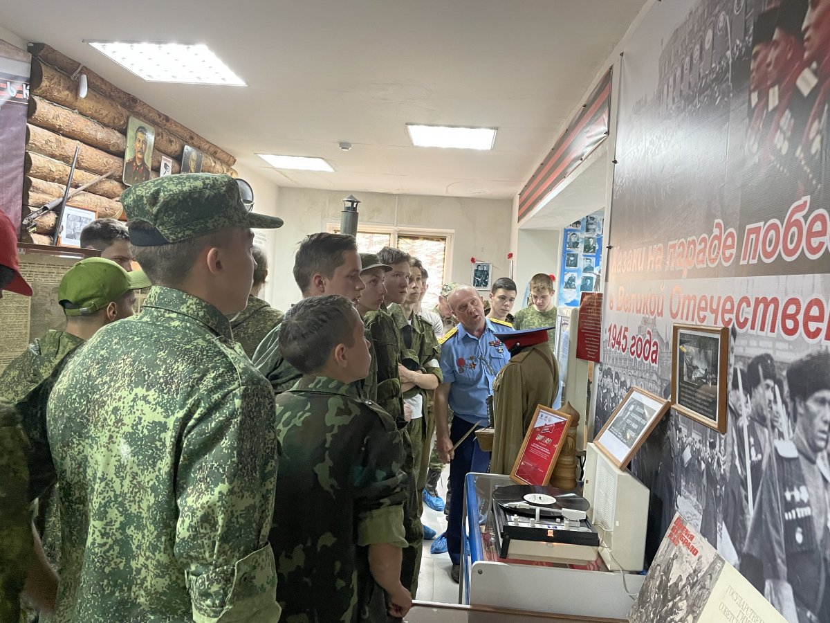 Занятия в Центре боевой славы "Оружие Победы" в городе Димитровград