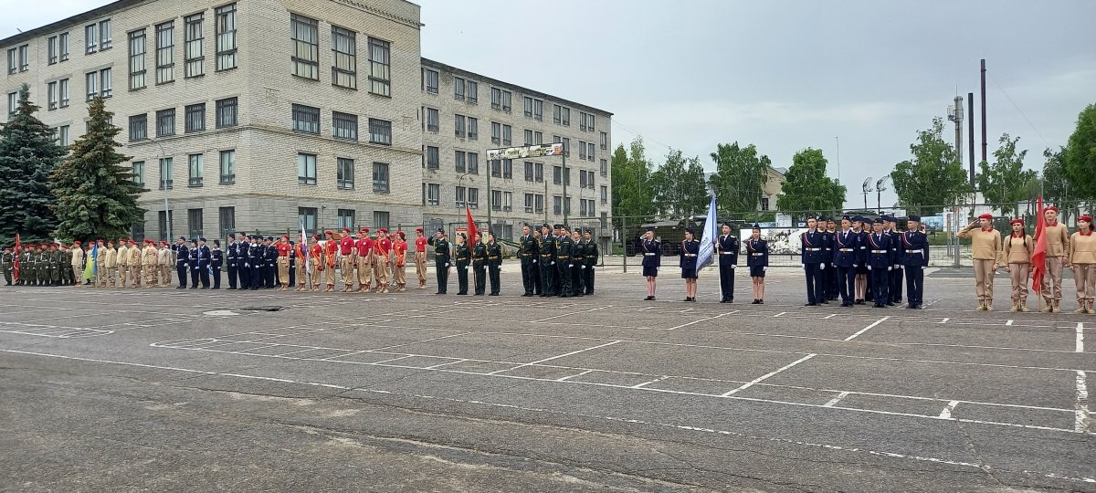 Первый день соревнований военно-спортивной игры "Зарница-2023"