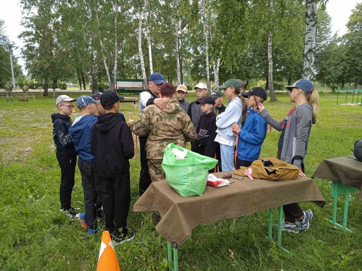 Учебно-тренировочные сборы для подготовки к окружному этапу игры "Зарница 2:0"