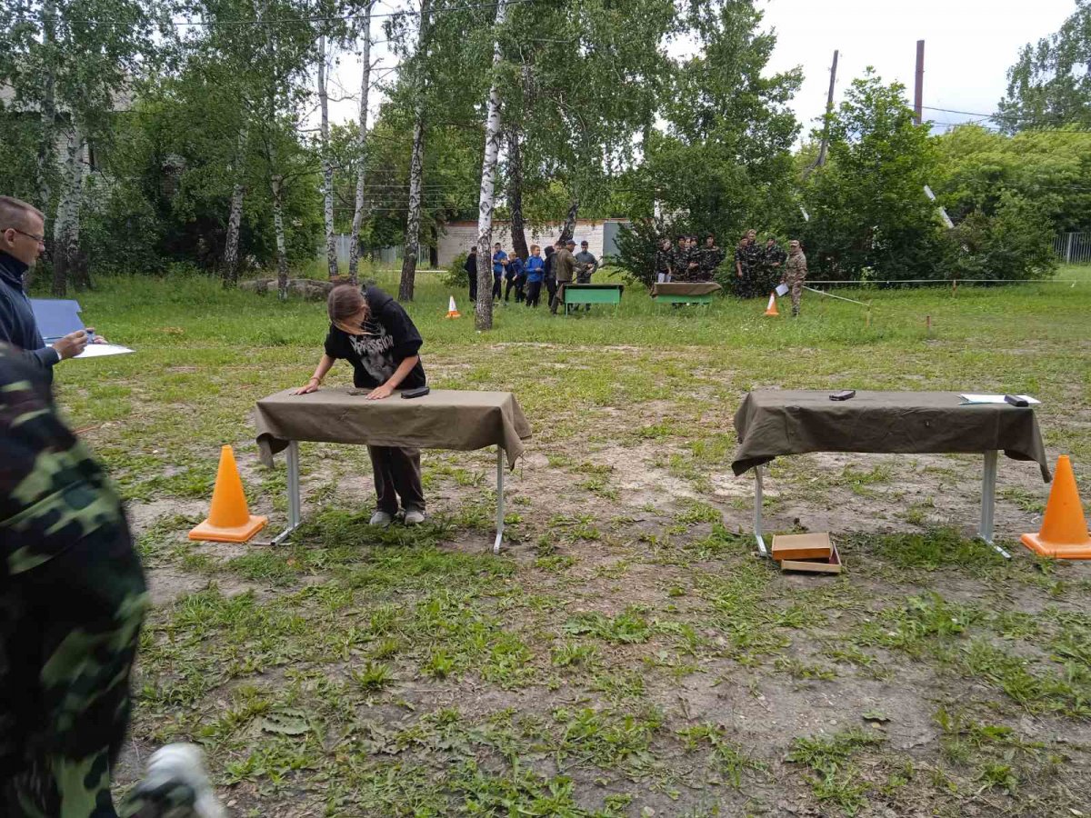 Учебно-тренировочные сборы для подготовки к окружному этапу игры "Зарница 2:0"