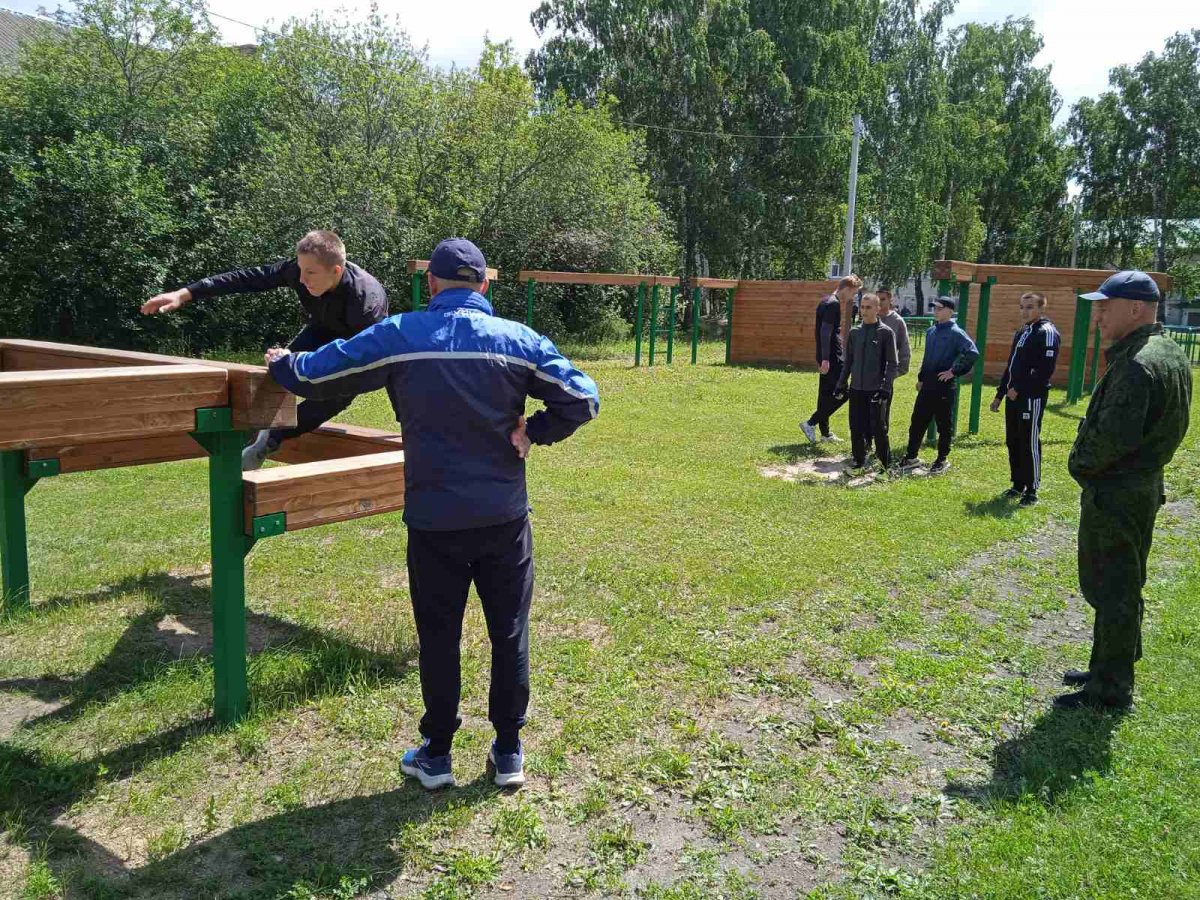 Учебно-тренировочные сборы для подготовки к окружному этапу игры "Зарница 2:0"